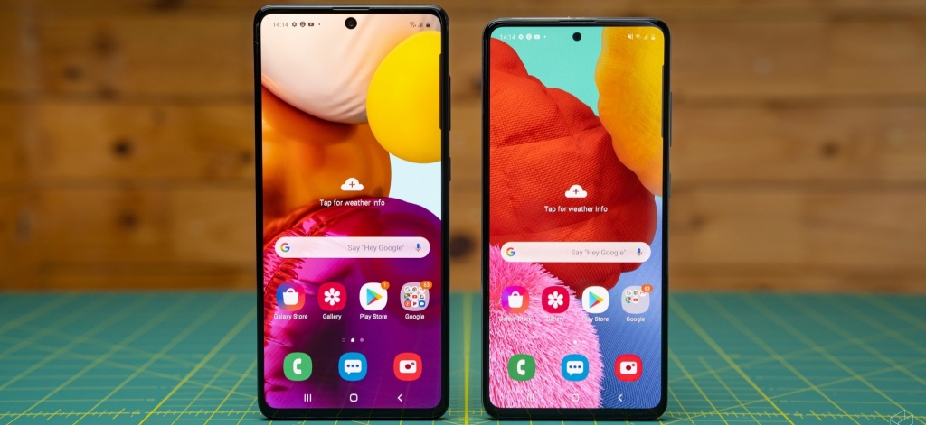 Nový telefon Samsung  Galaxy A51 a A71