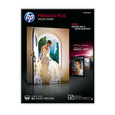HP CR676A Fotografický papír,lesklý,13x18cm,5x7",300 g/m2,20 ks