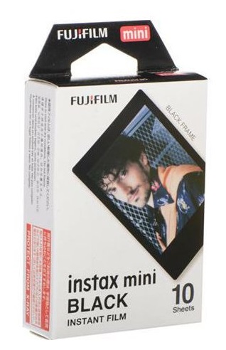 Fotopapír pro Instax Mini, 10ks, černá