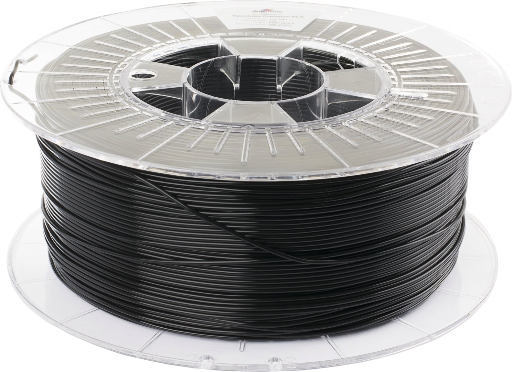 3D filament Spectrum, Premium PLA, 1,75mm, 80002, deep black