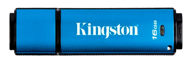 16GB Kingston DTVP30 USB 3.0 256bit AES Encrypted