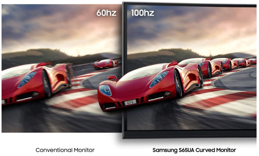 rozdiel v 60 Hz a 100 Hz na monitore