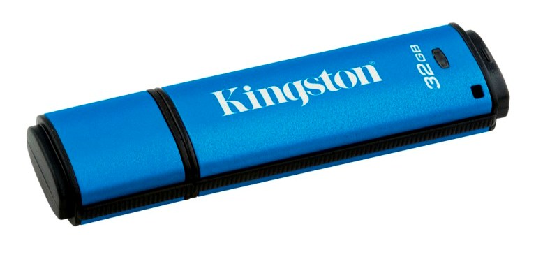 32GB Kingston DTVP30 USB 3.0 256bit AES Encrypted