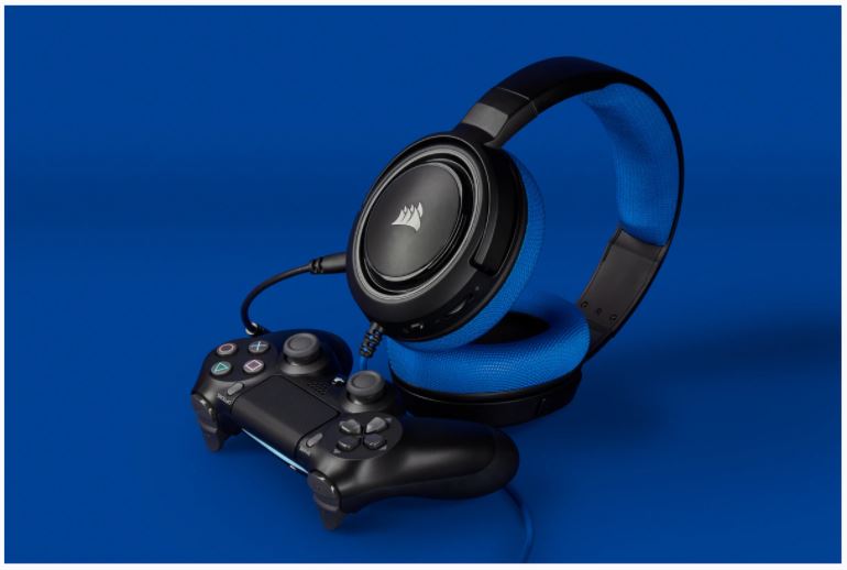 slúchadlá Corsair HS35 s PS4