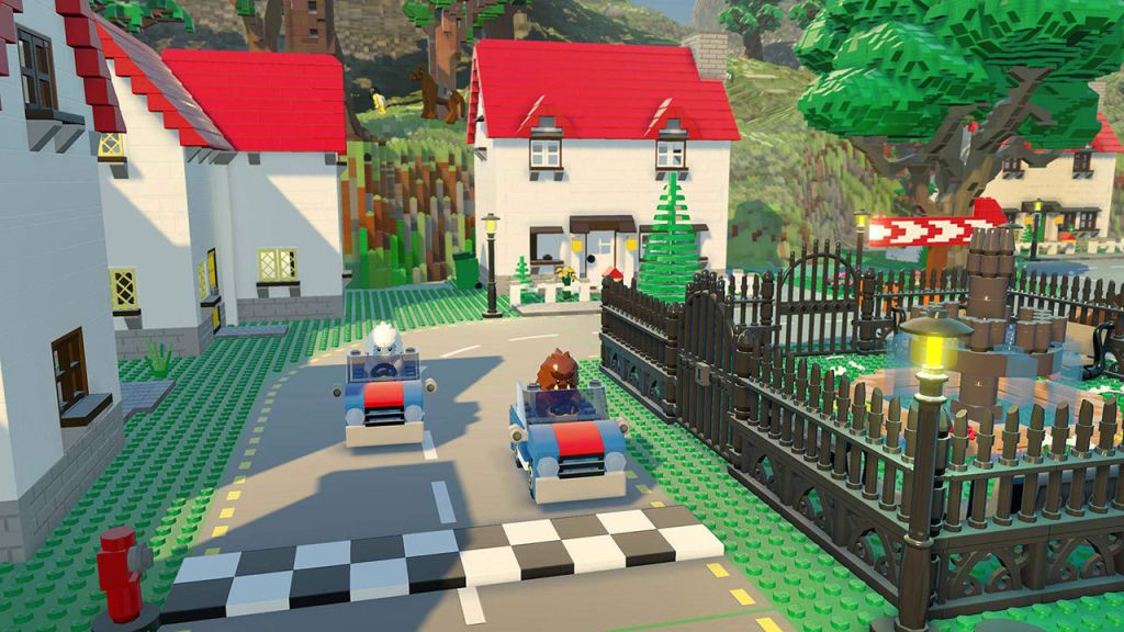 Závodné autá v LEGO worlds