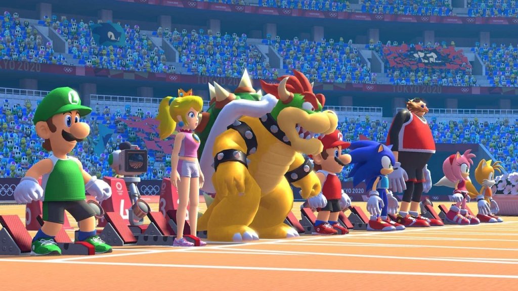 Mario & Sonic at the Tokyo Olymp.  Game 2020 (NSS433)