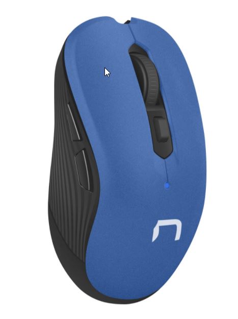 Bezdrôtová myš Natec ROBIN, 1600DPI, modrá