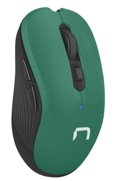 Bezdrátová myš Natec ROBIN, 1600DPI, zelená