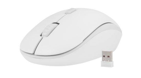 Bezdrôtová myš Natec MARTIN, 1600DPI, biela