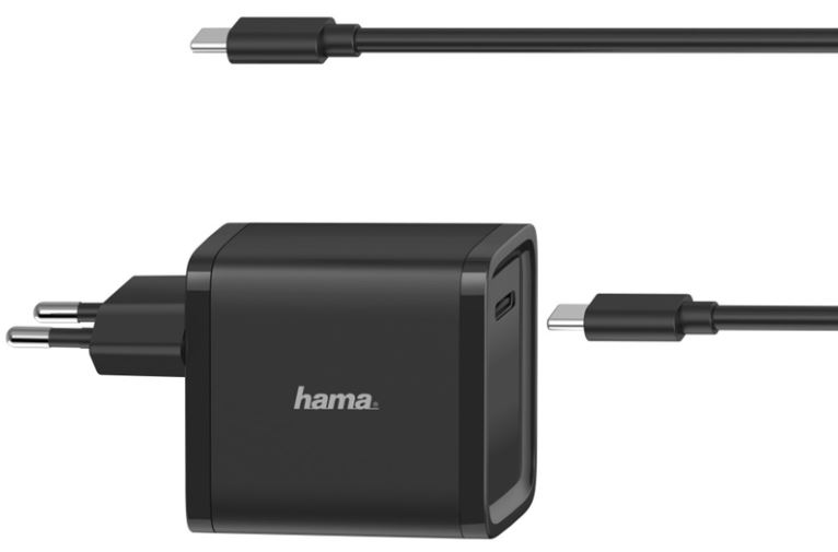USB-C napájecí zdroj Hama, Power Delivery, 45