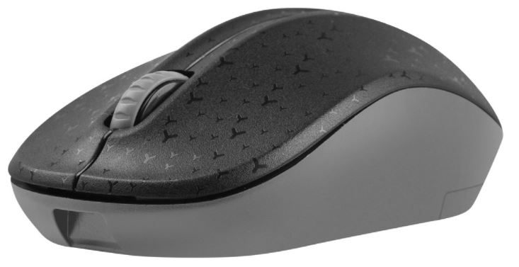 Bezdrátová myš Natec TOUCAN, 1600 DPI, černo-šedá