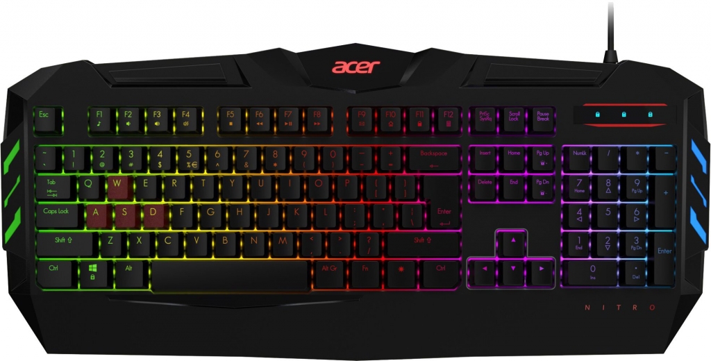 Herná klávesnica Acer Nitro, čierna, CZ / SK layout