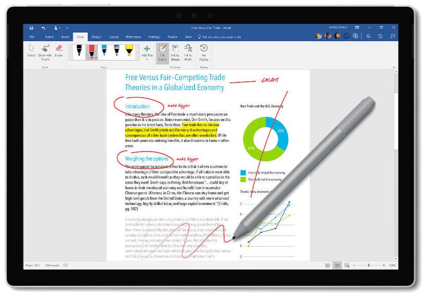 Microsoft Surface Pen v4 (Charcoal)