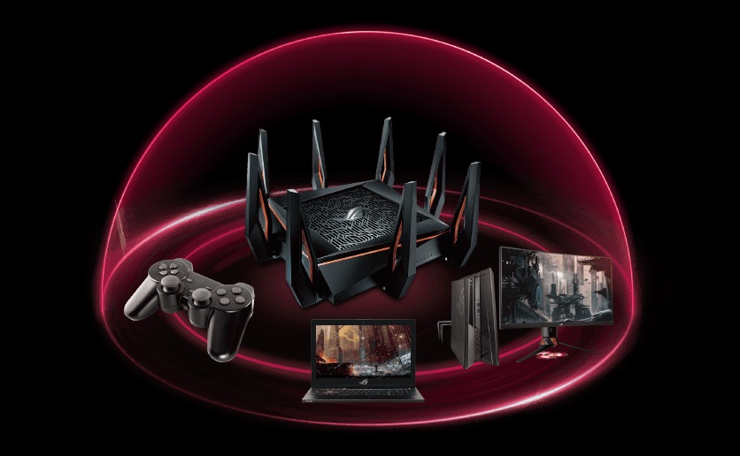 WiFi router ASUS ROG Rapture GT-AX11000, AX11000