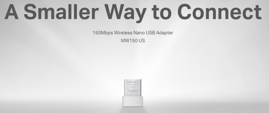 WiFi USB adaptér Mercusys MW150US, N150