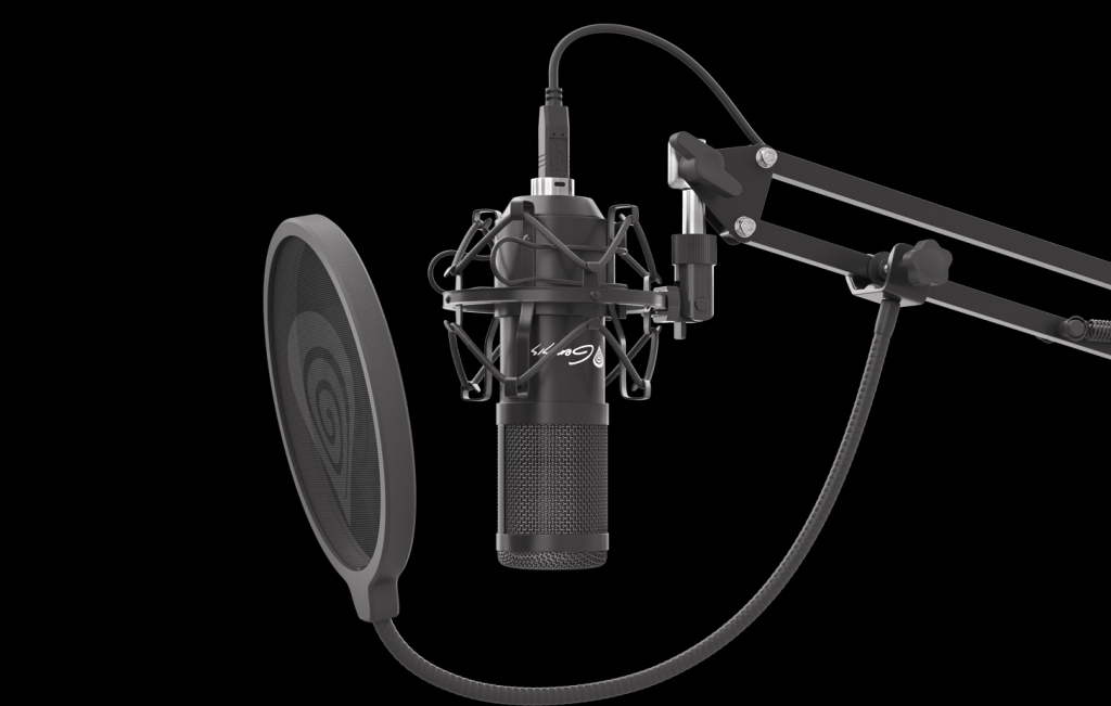 Streamovací mikrofon Genesis Radium 400