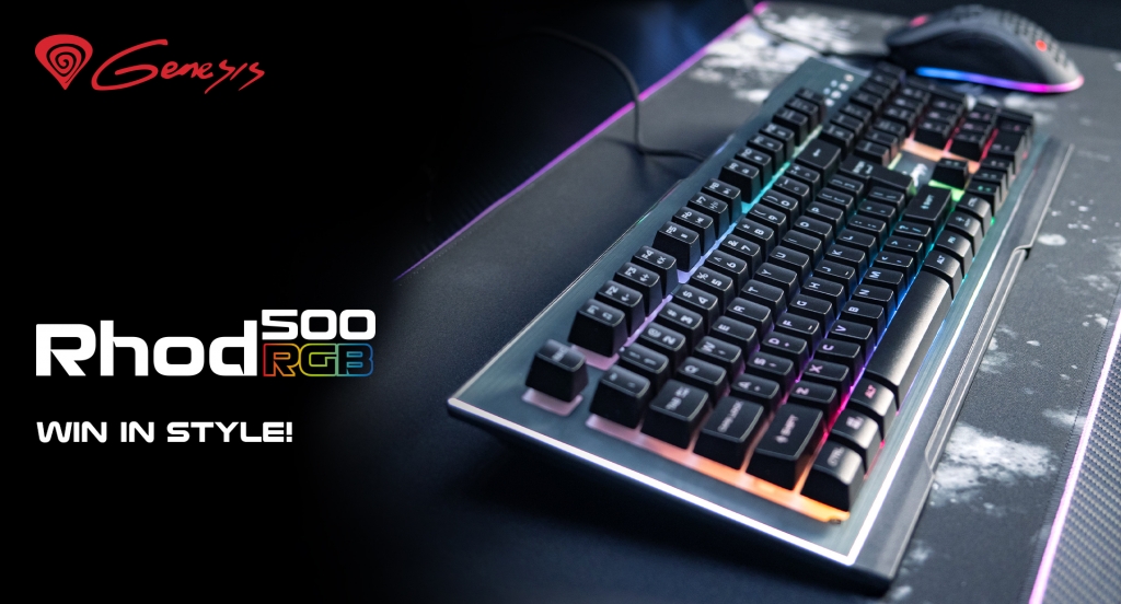 Herná klávesnica Genesis Rhode 500 RGB, US layout