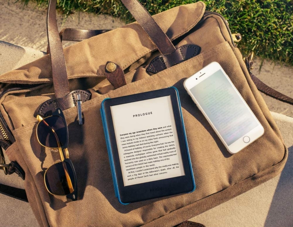 Čítačka kníh Amazon New Kindle 2020 8GB Kids, modrý (s reklamou)