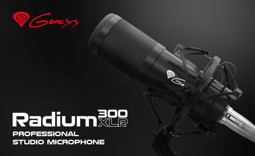 Streamovací mikrofon Genesis Radium 300