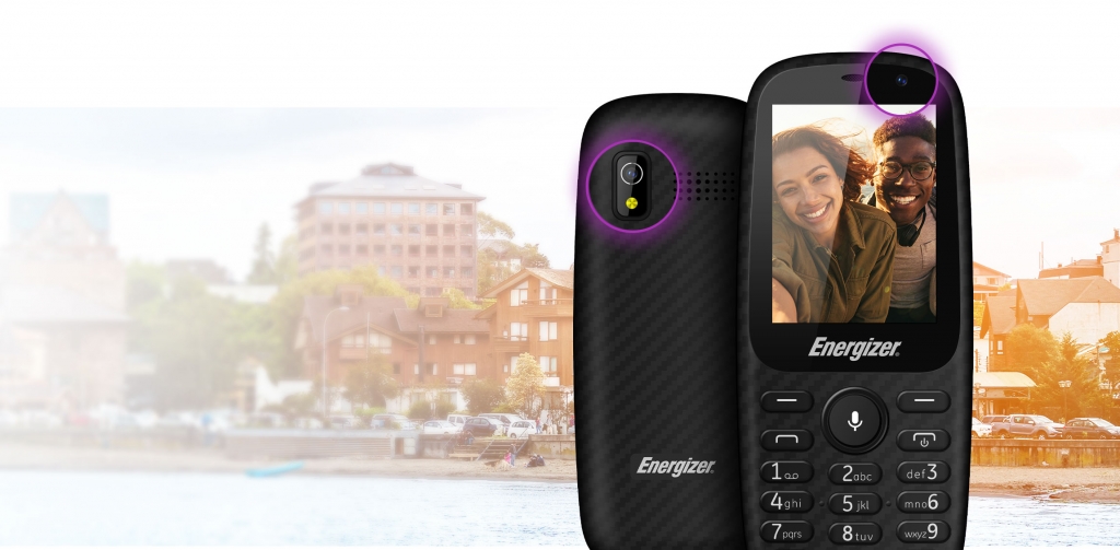 Tlačítkový telefon Energizer Energy E241S LTE, Wifi, GPS, černá