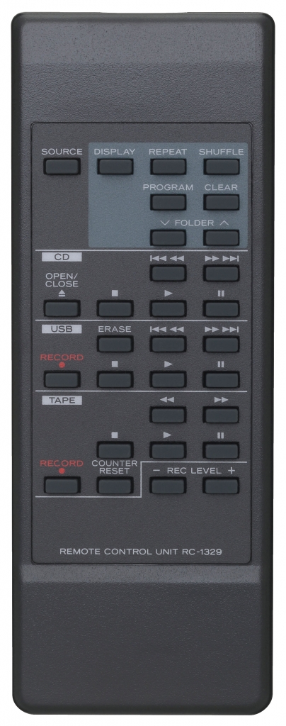 Kazetový magnetofon a CD přehrávač s USB TEAC AD-850, černý
