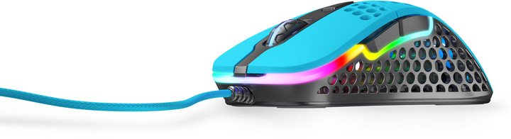 Herní myš Xtrfy M4 RGB, 16 000 dpi, modrá