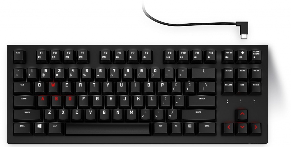 Bezdrátová herní klávesnice HP OMEN Spacer (9BU31AA)