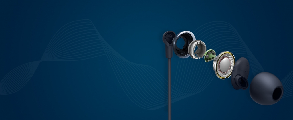 TCL ELIT200NCBL BT sluchátka do uší, mikrofon, BT 4.2, modrá