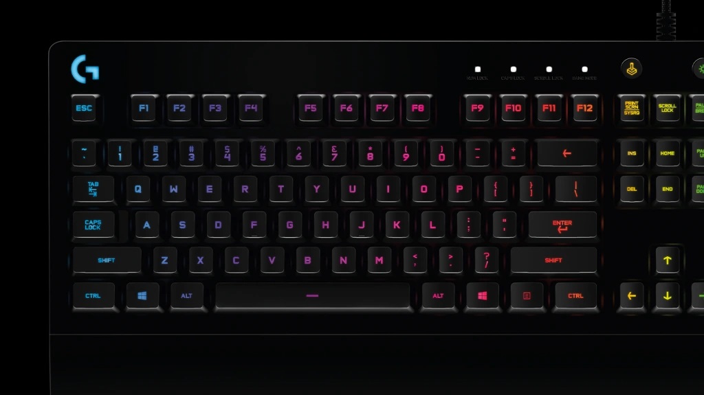 Herní klávesnice Logitech G213 Prodigy, US layout, černá