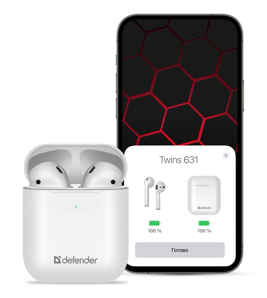 True Wireless slúchadlá Defender Twins 631