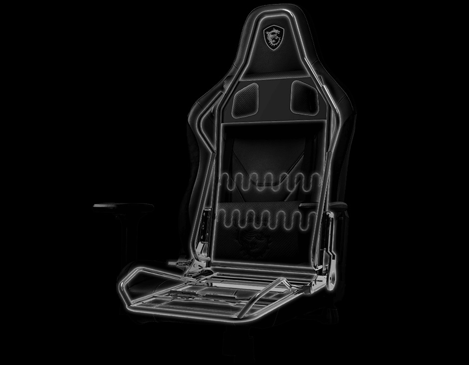 Herní/kancelářská židle MSI MAG CH130X, černá