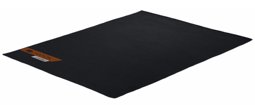 Podložka pod křeslo Canyon AR1CNDSFM01, 100 × 130 cm, černá