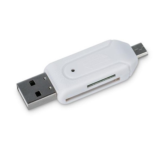 Čítačka pamäťových kariet USB OTG Forever pre MicroSD a SD