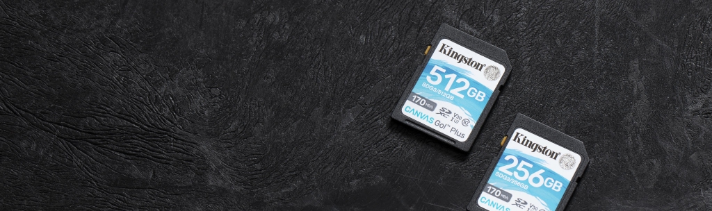 512GB SDXC Kingston U3 V30 170 / 90MB / s