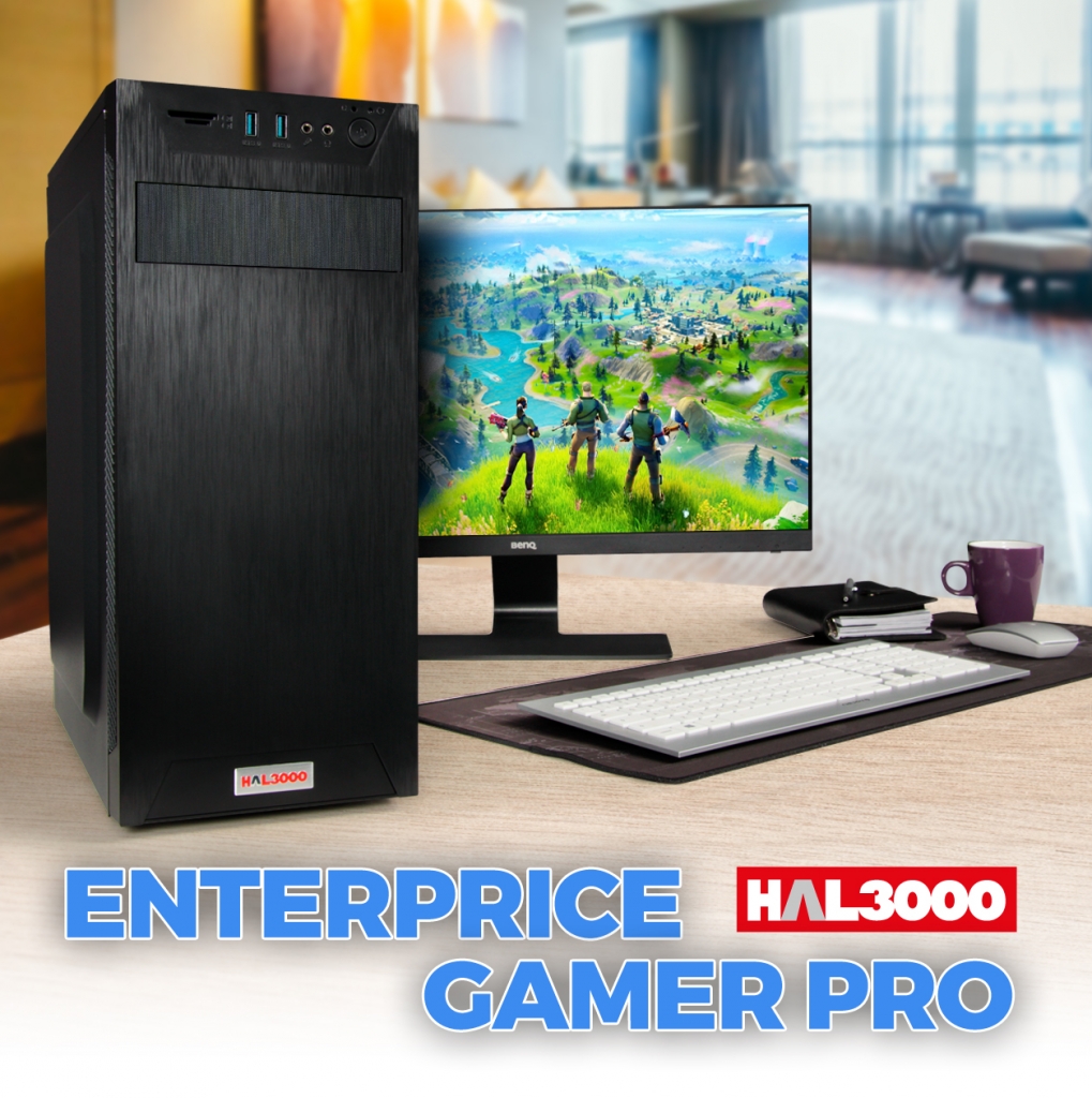 PC HAL3000 Enterprice Gamer Pro /i3/8GB/GTX1650Super/240GB+1TB/