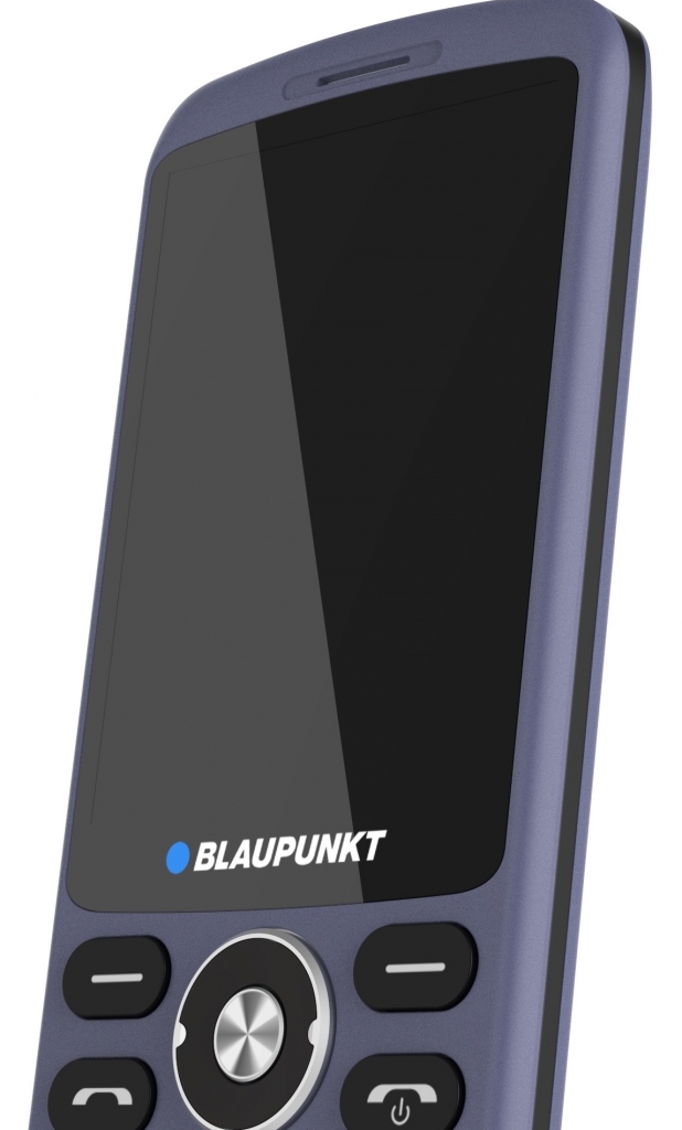 Tlačidlový telefón Blaupunkt FL 07, modrá