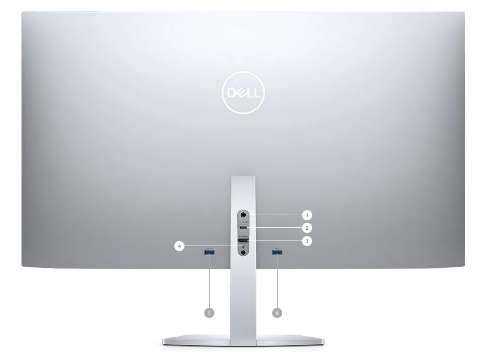 Monitor Dell S2719DC WLED LCD 27", 8ms, 2560x1440, HDMI, USB-C