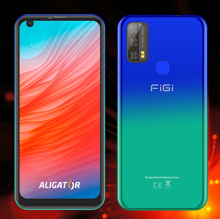 Mobilný telefón Aligator FIGI Note 3 3GB / 32GB, modrá