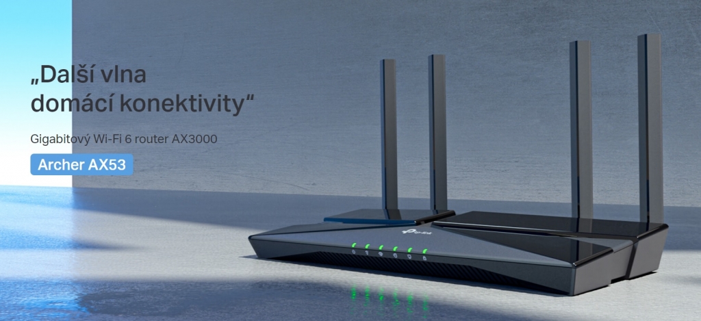 WiFi router TP-Link Archer AX53, AX3000
