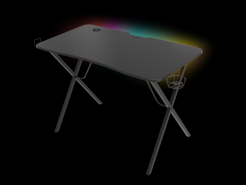 Herní stůl Genesis Holm 200 s RGB podsvícením
