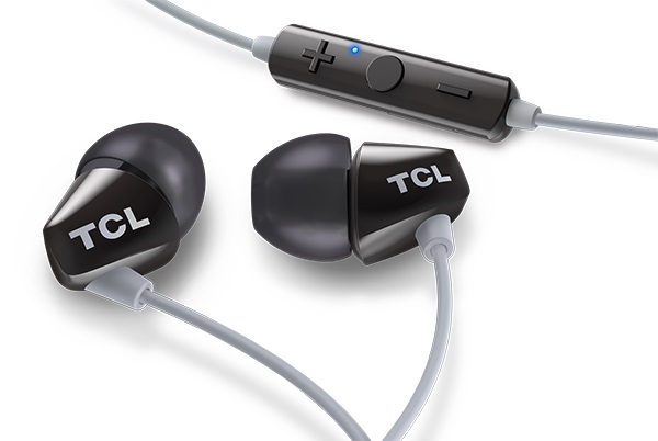 TCL SOCL100BTBK BT sluchátka do uší, mikrofon, BT 4.2, černá