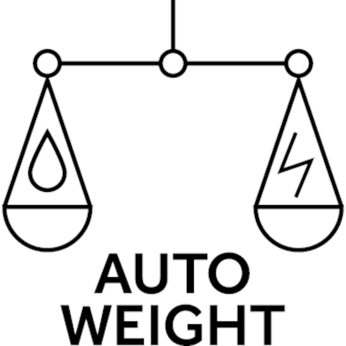 Auto Weight - Vnútorné digitálne váhy práčky