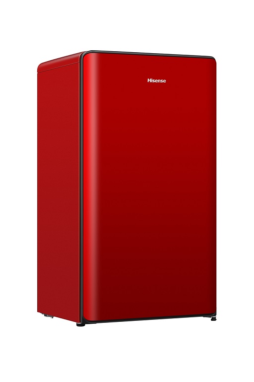 Jednodverová chladnička s mrazničkou retro Hisense RR106D4CRF
