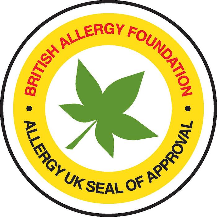 Certifikace The British Allergy Foundation