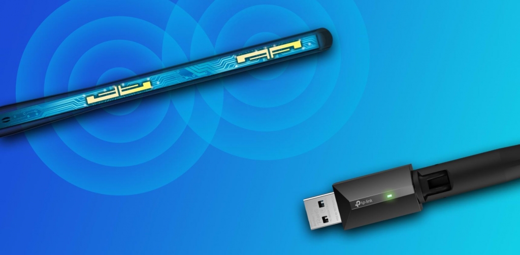 WiFi USB adaptér TP-Link Archer T2U Plus AC600