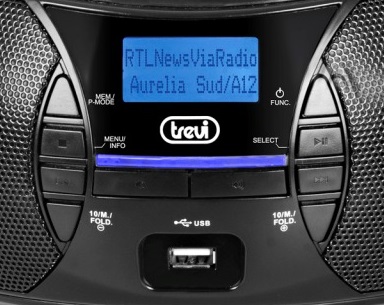 Přenosné stereo rádio Trevi CMP 583 DAB