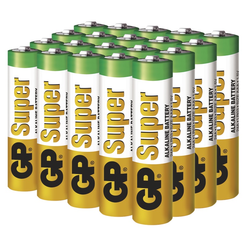 Batéria GP Super Alkaline, AAA, 20ks