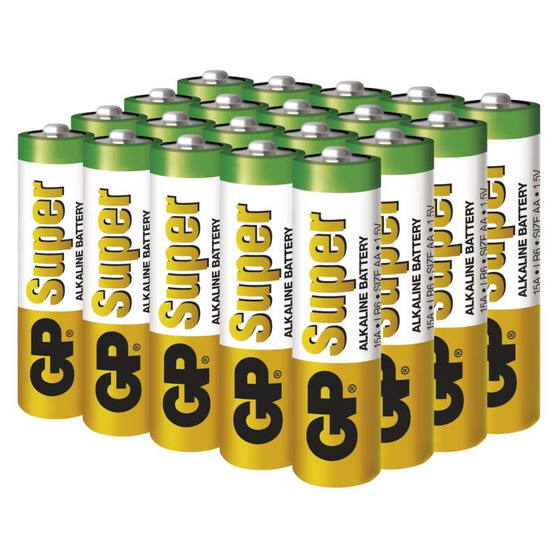 Baterie GP Super Alkaline, AA, 20ks