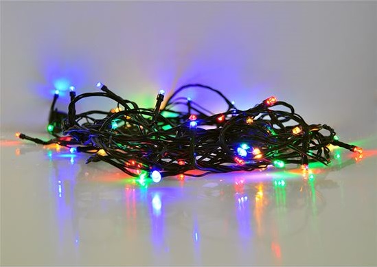 Vánoční osvětlení Solight 1V05-M-1, multicolor, 50m