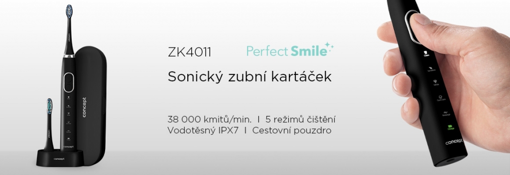 Elektrická zubná kefka Concept Perfect Smile ZK4011, sonická